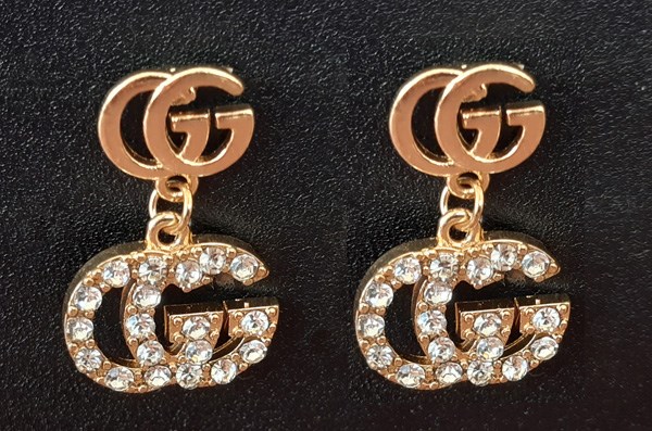 DESIGNER OHRRINGE MIT STRASS