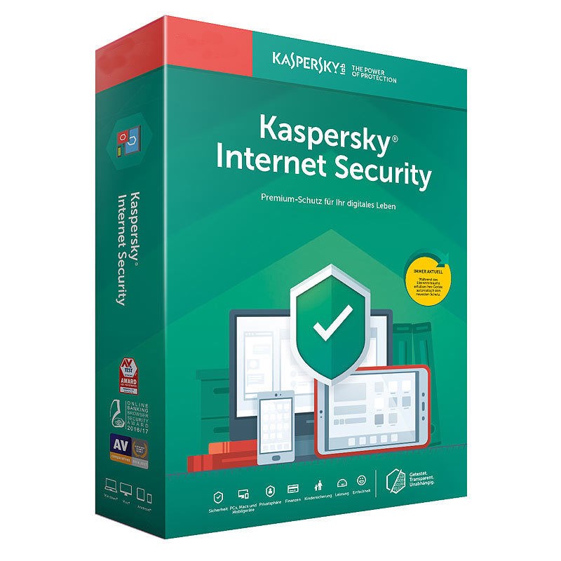 KASPERSKY INTERNET SECURITY 3PC 2 JAHRE - 2019