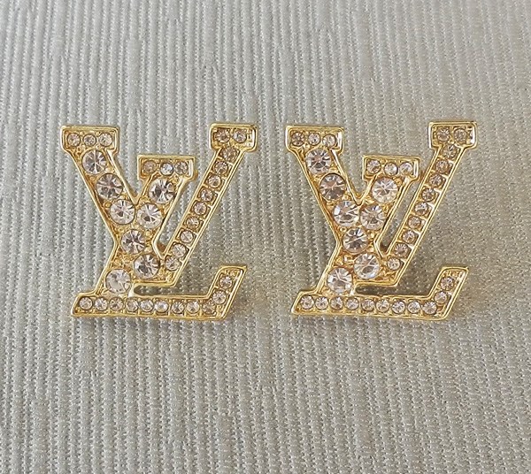 LV OHRRINGE MIT STRASS