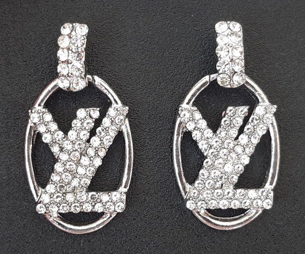 LV OHRRINGE MIT STRASS