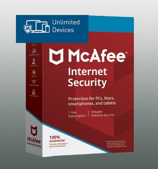 MCAFEE INTERNET SECURITY UNLIMITED 