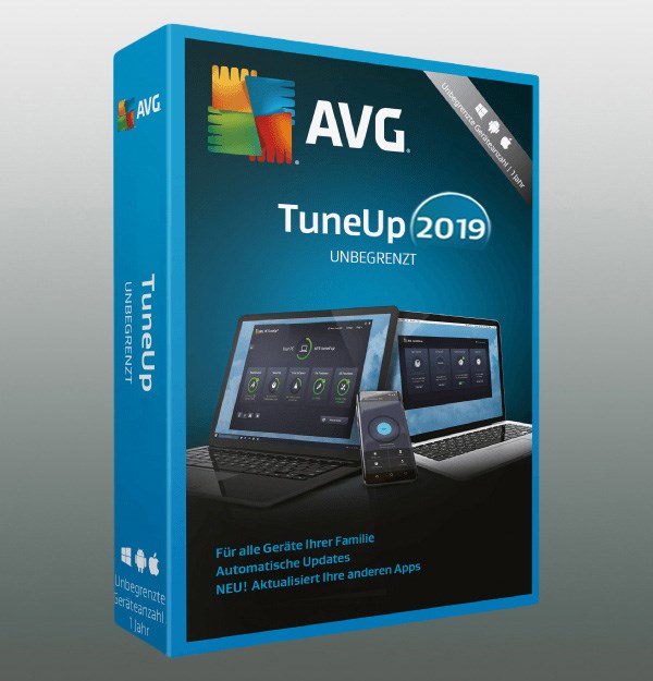 AVG TUNEUP UNLIMITED PC 2 Jahre 2019