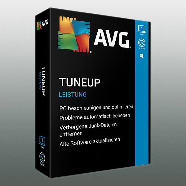 AVG TUNEUP FÜR 1 PC NEU